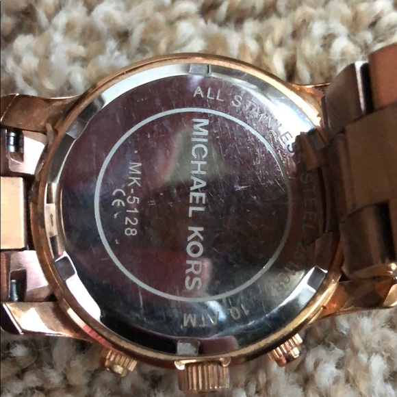 Michael Kors Rose Gold Watch main image 6